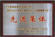 2014年05--2013年度天津市企業(yè)人力資源管理工作“先進(jìn)集體”.jpg